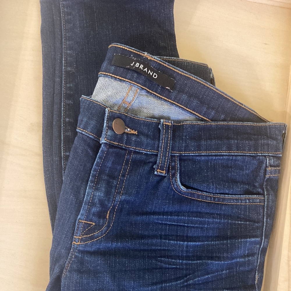 J Brand skinny leg Daphne blue jeans size 27. - Picture 6 of 6
